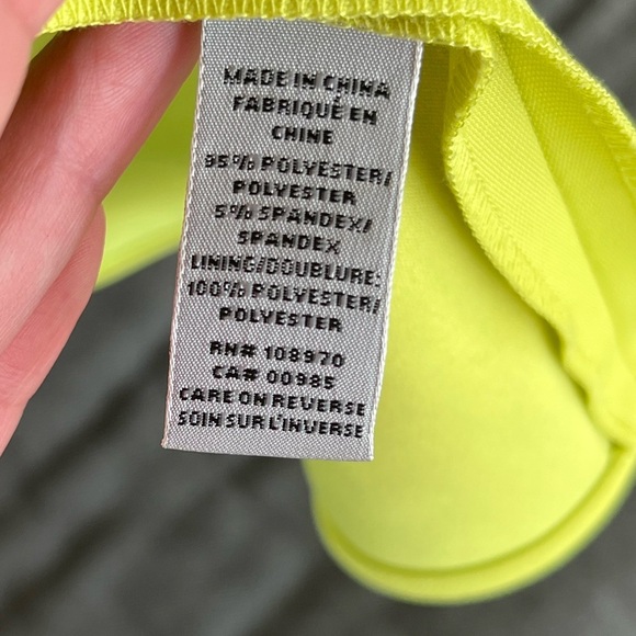 ZAC Zac Posen Size 4 Chartreuse Dress - Picture 7 of 16